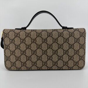 Gucci GG Monogram Zip Organizer Wallet